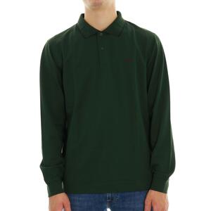 POLO A MANICHE LUNGHE VERDE